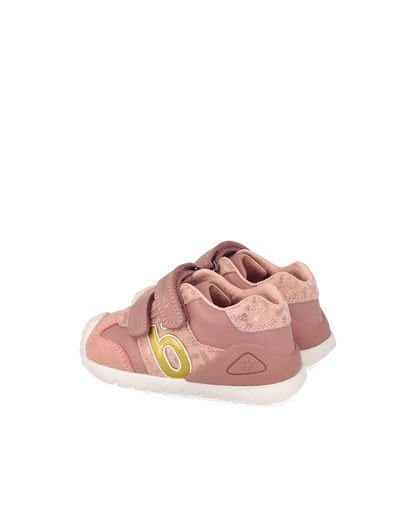 Biomecanics Baskets Biogateo - Léopard rose — chaussure bébé premiers pas (photo 3)
