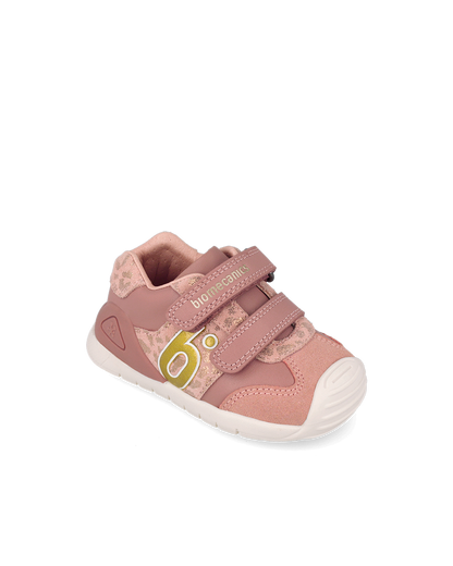 Biomecanics Baskets Biogateo - Léopard rose — chaussure bébé premiers pas (photo 4)