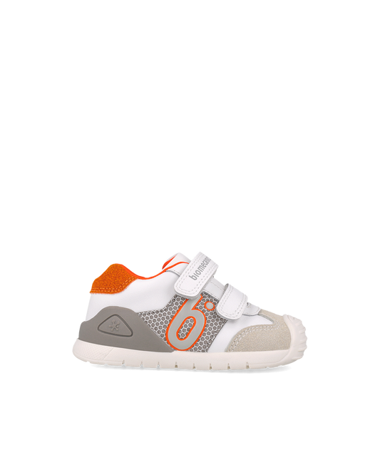 Biomecanics Baskets Biogateo - Mandarine — chaussure bébé premiers pas (photo 2)