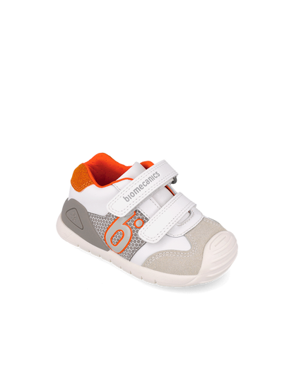 Biomecanics Baskets Biogateo - Mandarine — chaussure bébé premiers pas (photo 4)