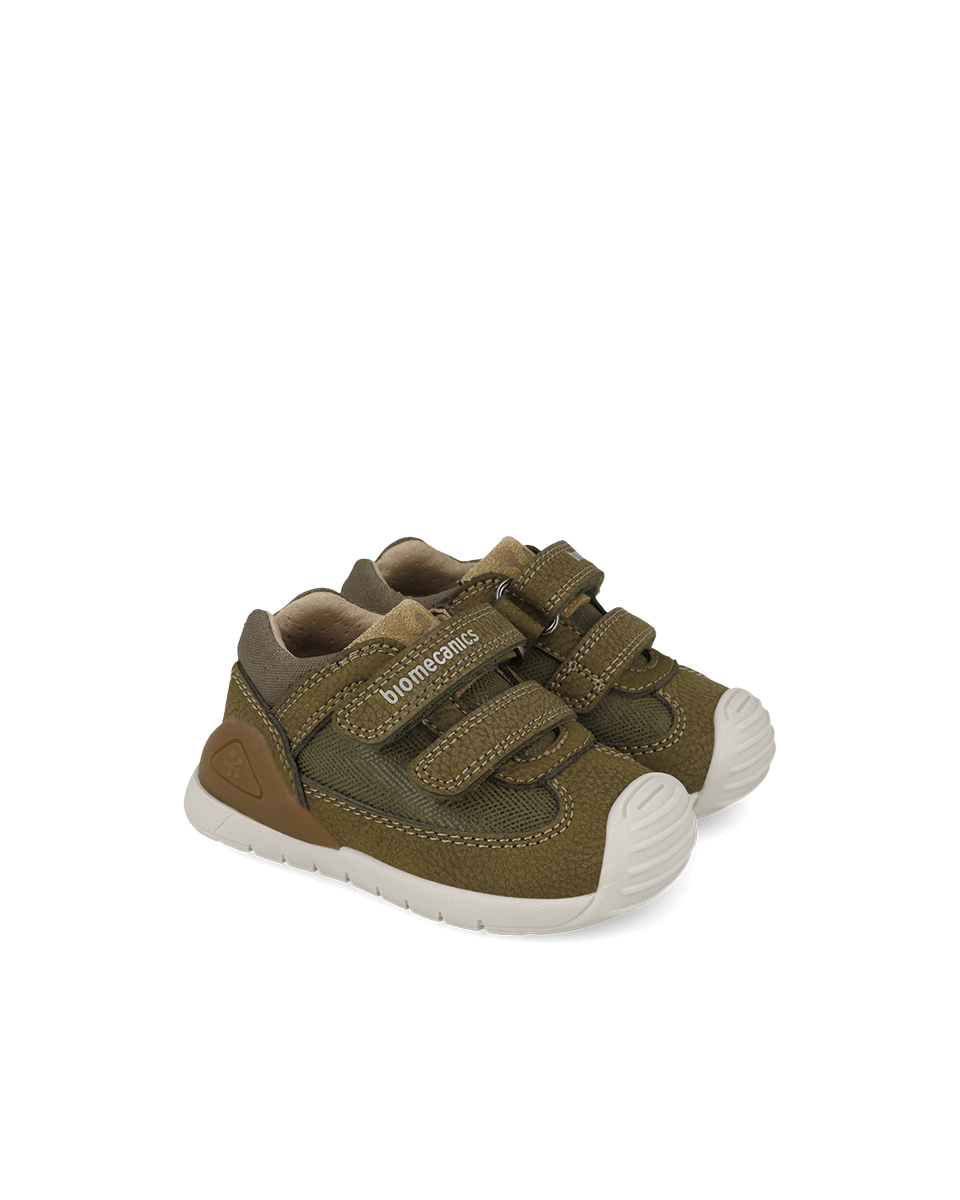Biomecanics Baskets Biogateo - Mousse — chaussure bébé premiers pas (photo 1)