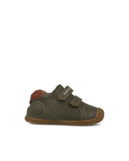 Biomecanics Baskets Biogateo - Olive — chaussure bébé premiers pas (photo 2)