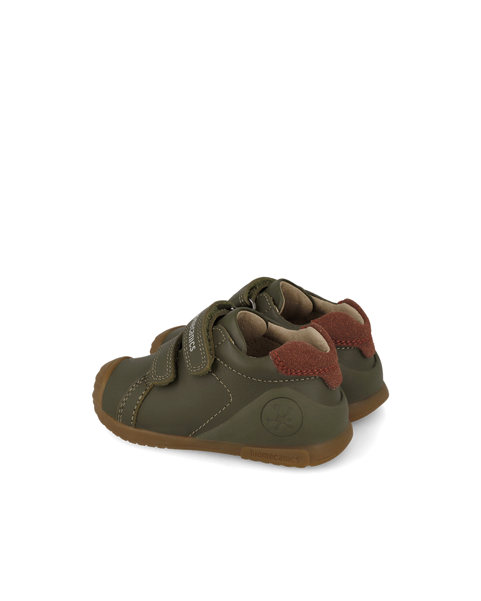 Biomecanics Baskets Biogateo - Olive — chaussure bébé premiers pas (photo 3)