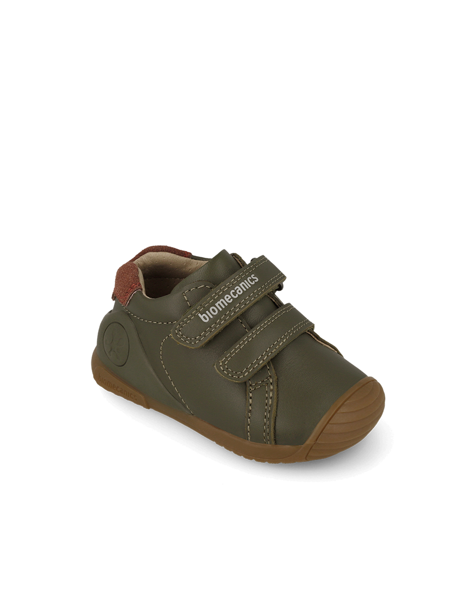Biomecanics Baskets Biogateo - Olive — chaussure bébé premiers pas (photo 4)