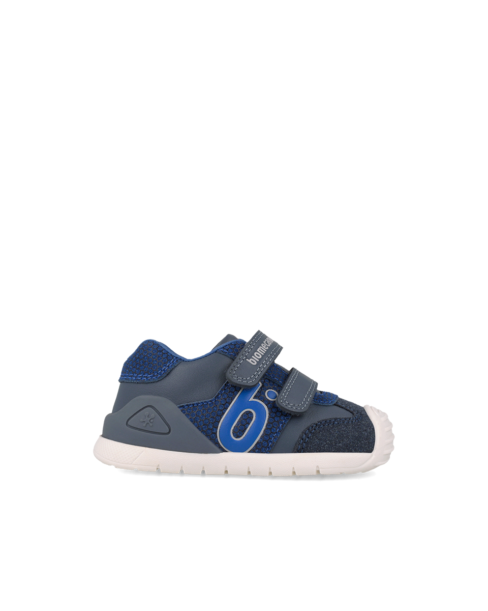 Biomecanics Baskets Biogateo Running - Bleu jean — chaussure bébé premiers pas (photo 2)
