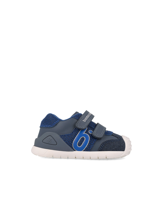 Biomecanics Baskets Biogateo Running - Bleu jean — chaussure bébé premiers pas (photo 2)
