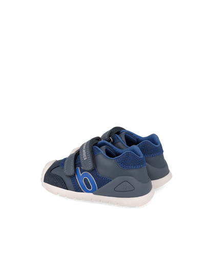 Biomecanics Baskets Biogateo Running - Bleu jean — chaussure bébé premiers pas (photo 3)