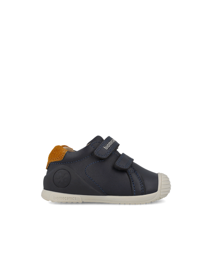 Biomecanics Baskets Biogateo Running - Bleu marine — chaussure bébé premiers pas (photo 2)