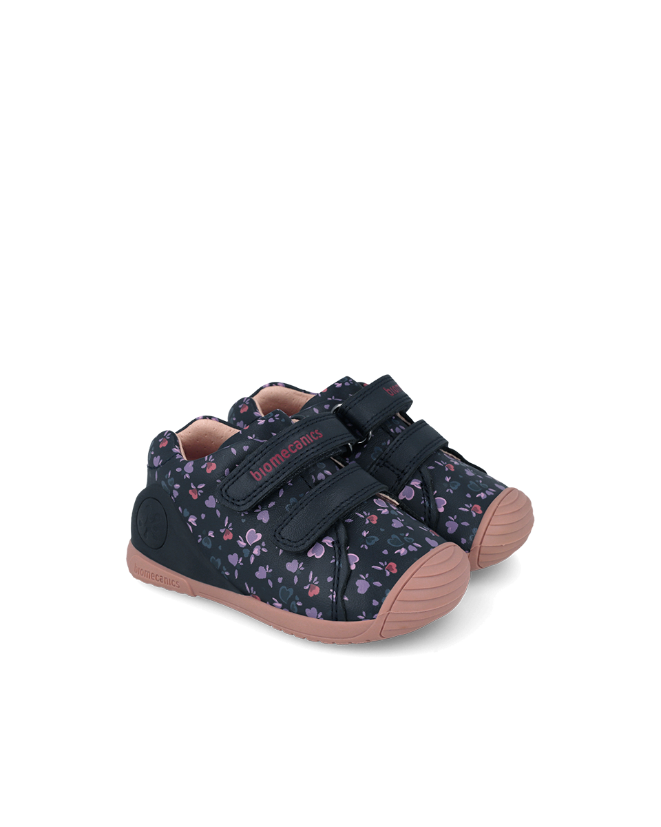 Biomecanics Baskets Biogateo Running - Floral — chaussure bébé premiers pas (photo 1)
