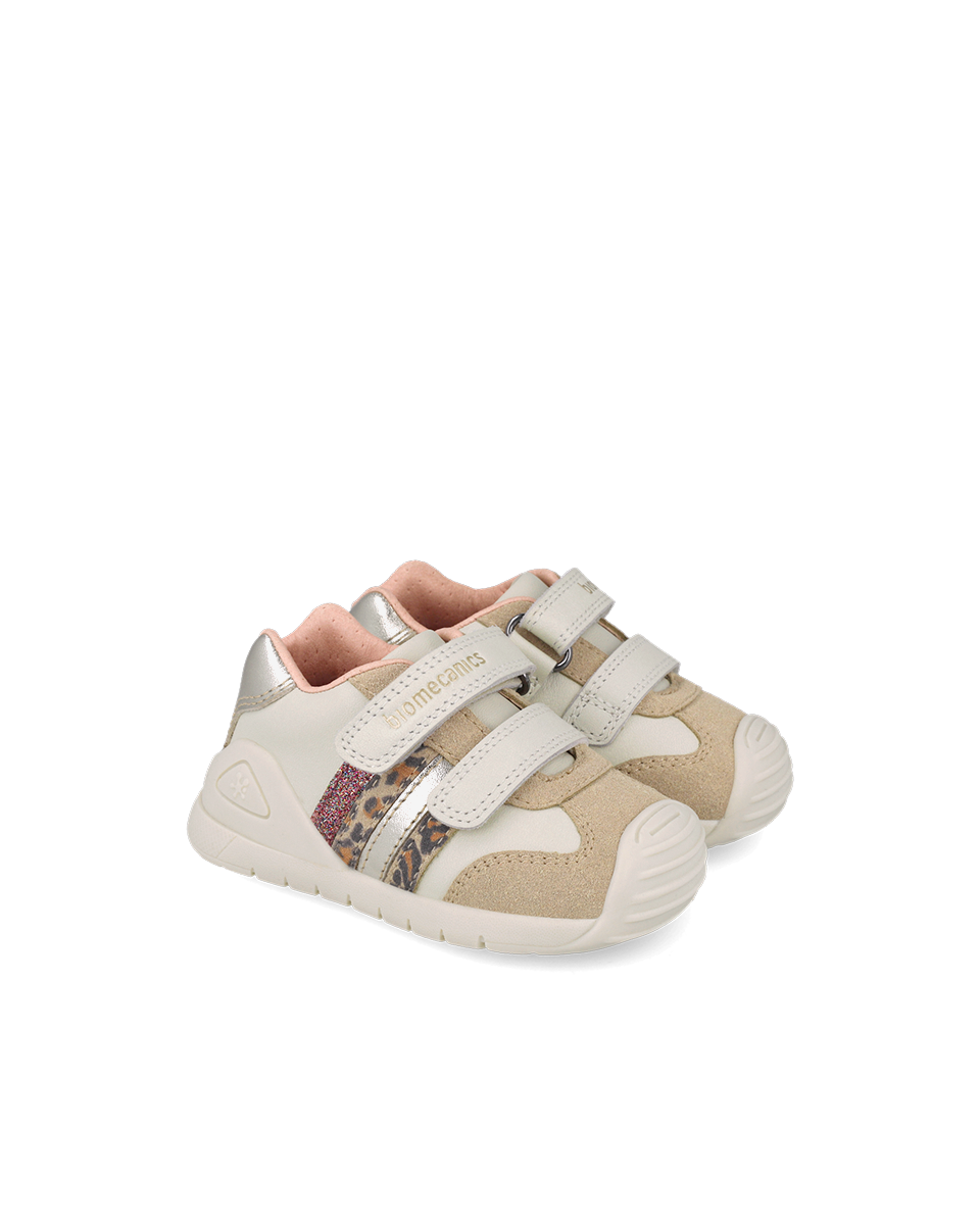 Biomecanics Baskets Biogateo Running - Léopard — chaussure bébé premiers pas (photo 1)