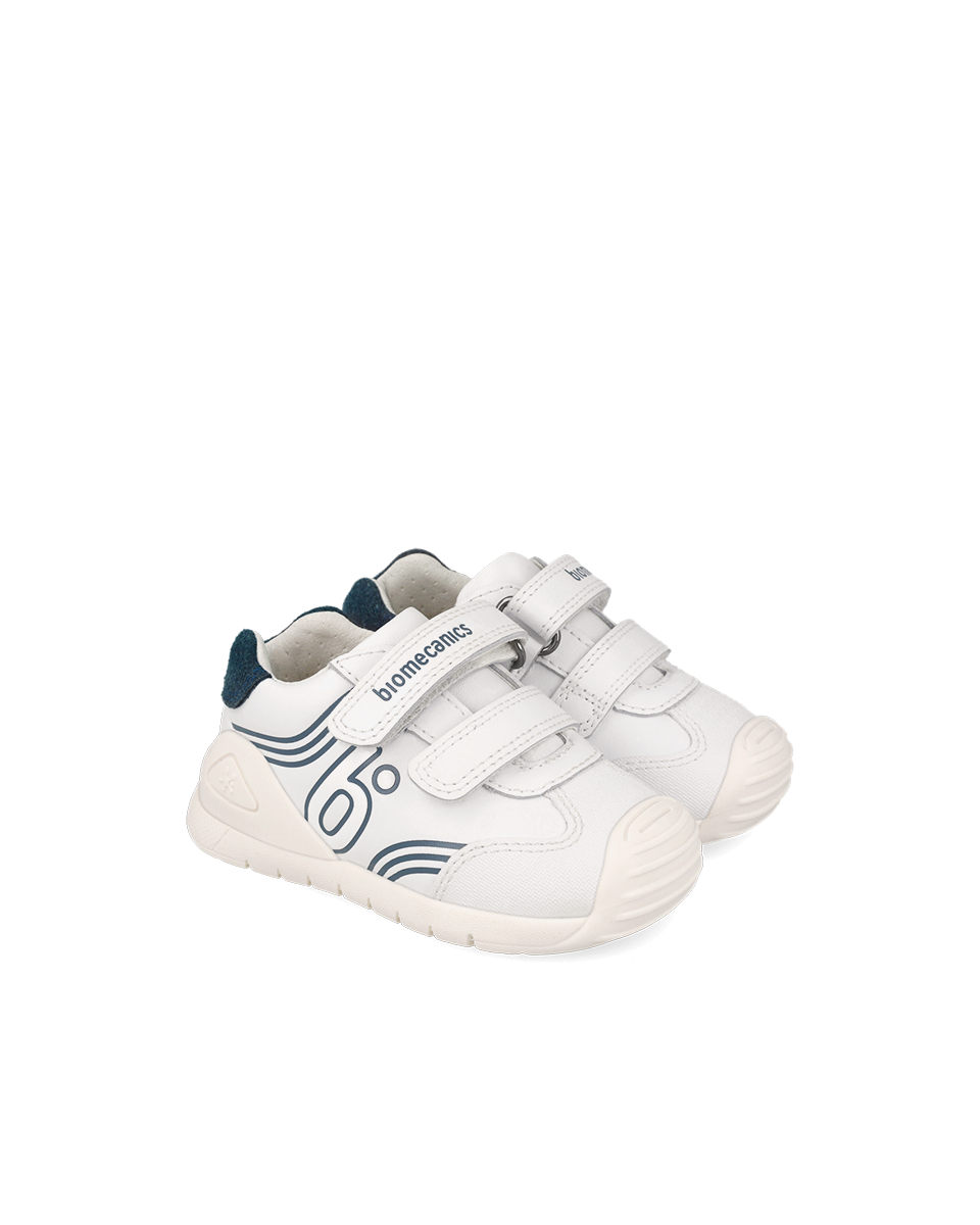 Biomecanics Baskets Biogateo - Voilier — chaussure bébé premiers pas (photo 1)