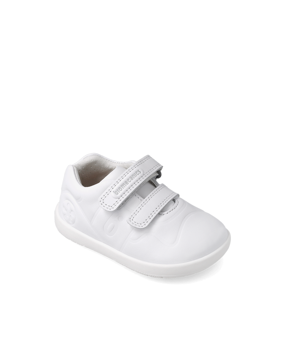 Biomecanics Biogateo Blanc cassé - Pied large — chaussure bébé premiers pas (photo 4)