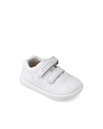 Biomecanics Biogateo Blanc cassé - Pied large — chaussure bébé premiers pas (photo 4)