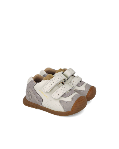 Biomecanics Biogateo Cuir - Brume — chaussure bébé premiers pas (photo 1)