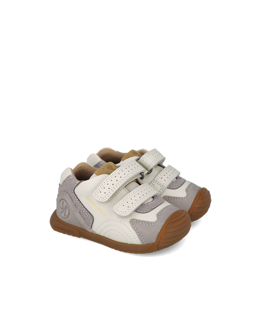 Biomecanics Biogateo Cuir - Brume — chaussure bébé premiers pas (photo 1)