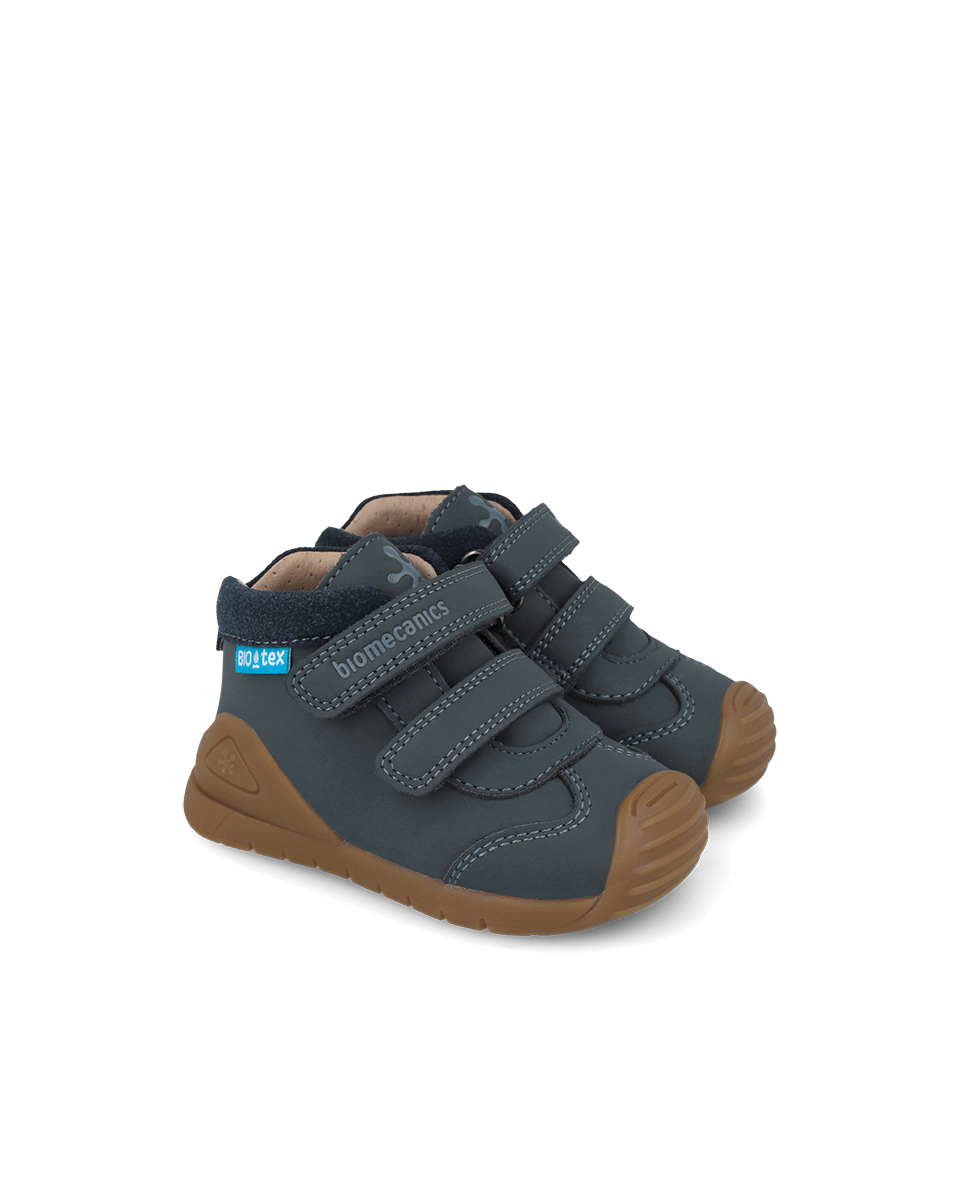 Biomecanics Biogateo Cuir - Granit — chaussure bébé premiers pas (photo 1)