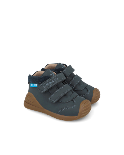Biomecanics Biogateo Cuir - Granit — chaussure bébé premiers pas (photo 1)
