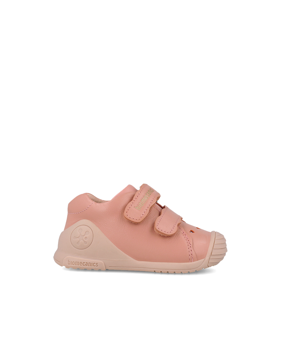 Biomecanics Biogateo Cuir - Guimauve rose — chaussure bébé premiers pas (photo 2)