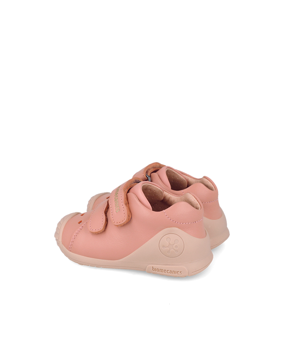 Biomecanics Biogateo Cuir - Guimauve rose — chaussure bébé premiers pas (photo 3)