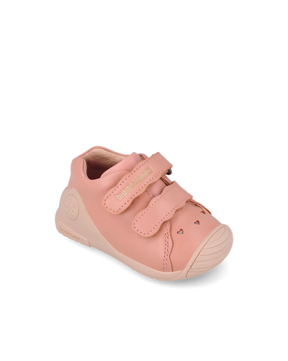 Biomecanics Biogateo Cuir - Guimauve rose — chaussure bébé premiers pas (photo 4)