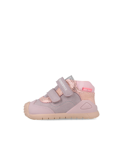 Biomecanics Biogateo Cuir - Lavande pailletée — chaussure bébé premiers pas (photo 5)