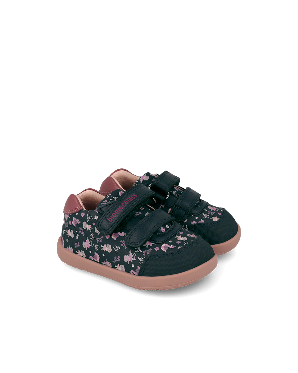 Biomecanics Biogateo Floral - Pied large — chaussure bébé premiers pas (photo 1)