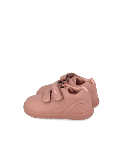 Biomecanics Biogateo Rose poudré - Pied large — chaussure bébé premiers pas (photo 3)