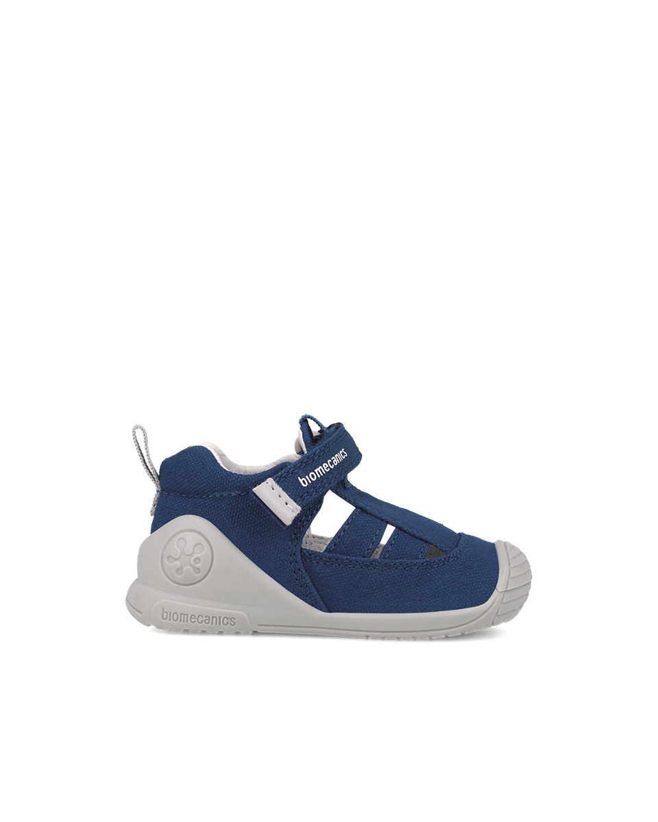 Biomecanics Sandale en toile Biogateo - Bleu marine — chaussure bébé premiers pas (photo 2)