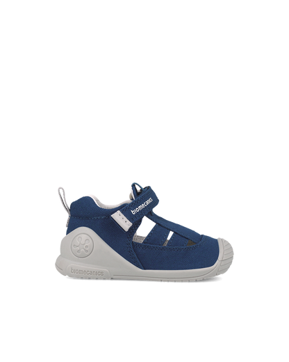 Biomecanics Sandale en toile Biogateo - Bleu marine — chaussure bébé premiers pas (photo 2)