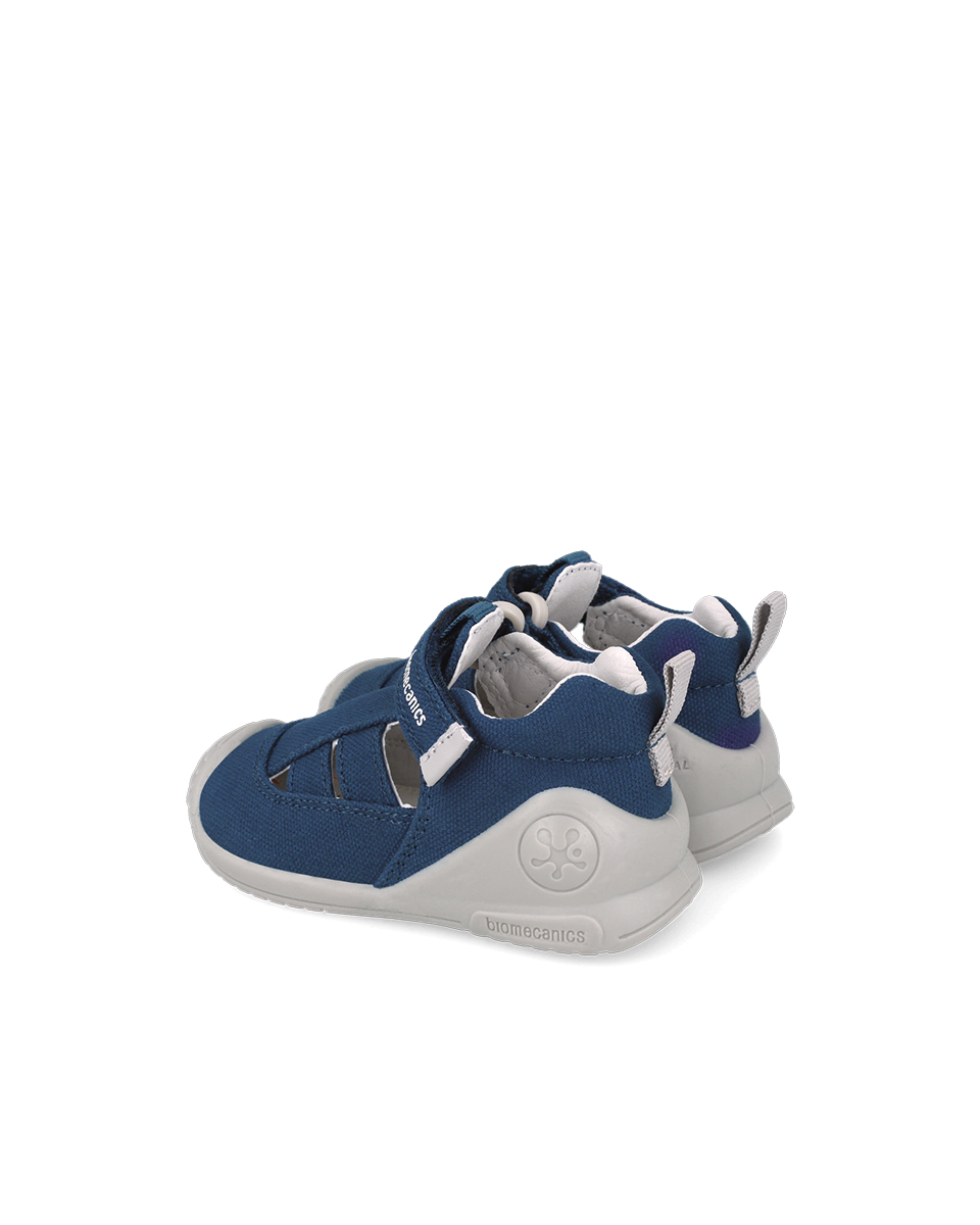 Biomecanics Sandale en toile Biogateo - Bleu marine — chaussure bébé premiers pas (photo 3)