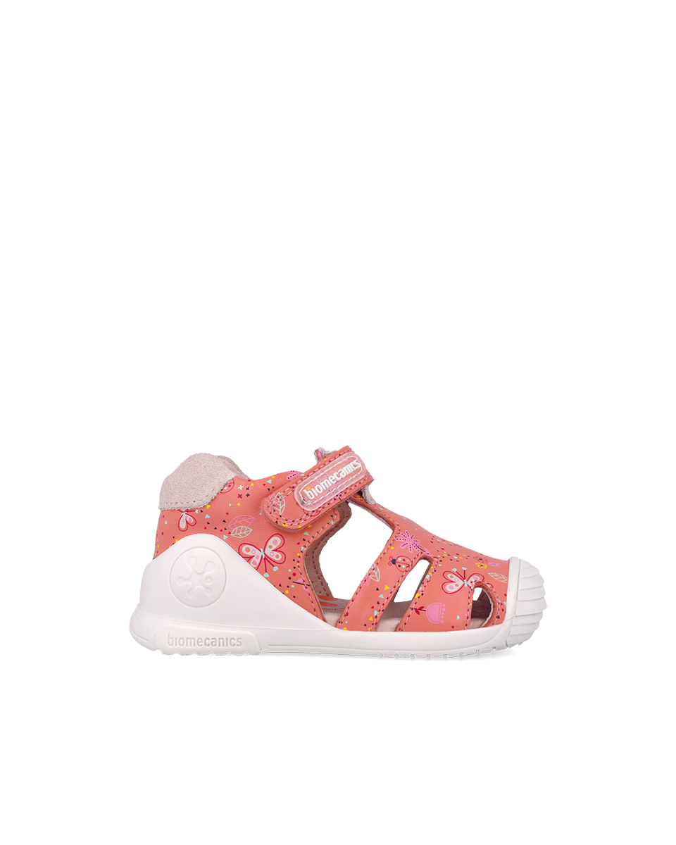 Biomecanics Sandales Cuir - Corail