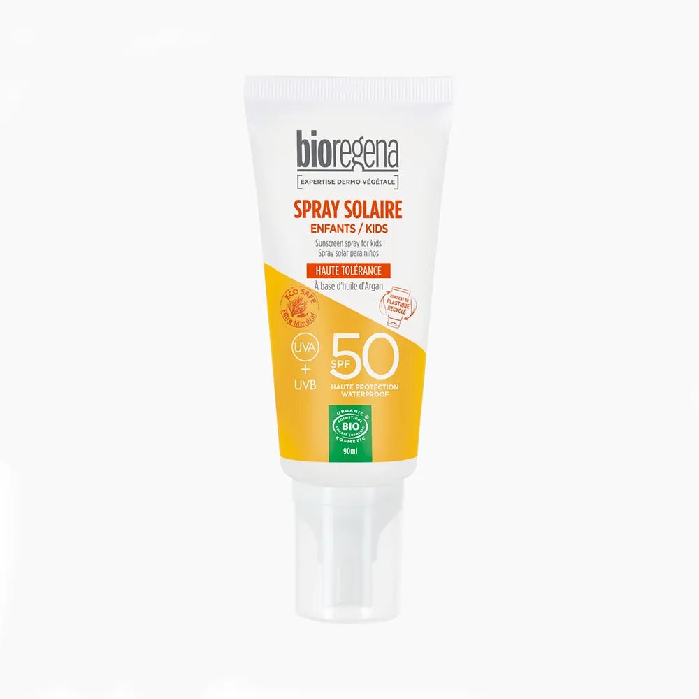 Bioregena Spray Solaire BIO SPF50 Enfant +3A - 90ml - Nanou's house - Bioregena