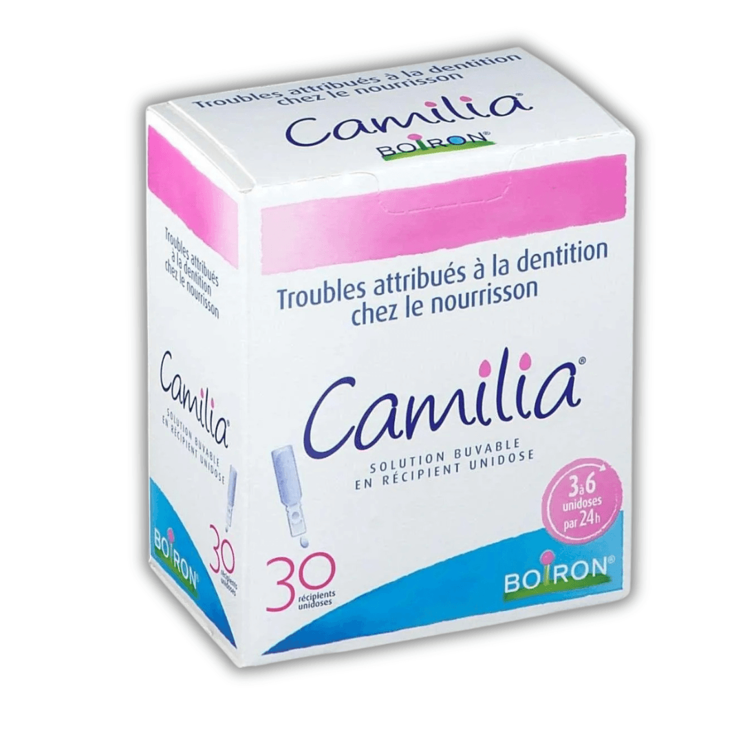 Boîte Camilia Boiron 30 unidoses dentition