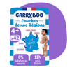 Carryboo Couches de nos Régions Taille 4+ (9 - 20kg) - 42 Unités - Nanou's house - Carryboo