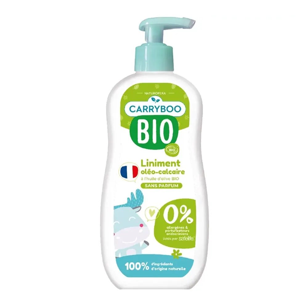 Carryboo Liniment Oléo - Calcaire Bio Olive - 450ml - Nanou's house - Carryboo