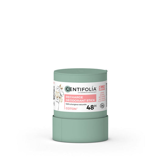 Centifolia Recharge Déodorant BIO Stick Fleur de Coton 50g éco-responsable sans aluminium