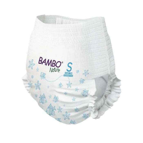 Couches de Piscine Bambo Nature Taille S (7-12kg) – 12 unités