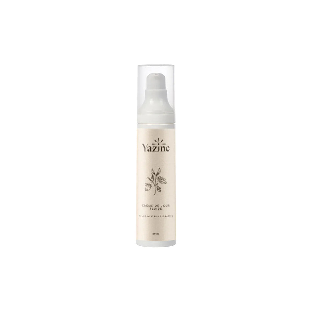 Crème fluide à la niacinamide peaux mixtes & grasses Yazine – Nanou’s House Maroc