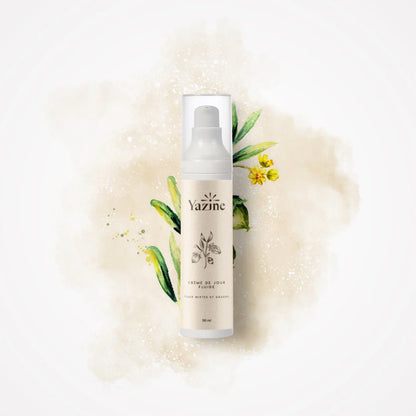 Crème fluide à la niacinamide peaux mixtes & grasses Yazine – Nanou’s House Maroc
