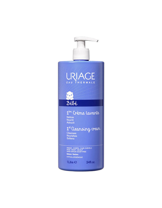 Uriage Bébé 1ère Crème Lavante 1L - Nanou's House Maroc