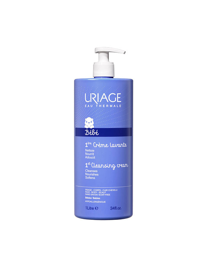 Coffret naissance Uriage Bébé - Crème Lavante 1L - Nanou's House Maroc