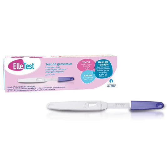 Test de grossesse Gilbert Elletest – Résultat fiable en 3 minutes- Nanou's house