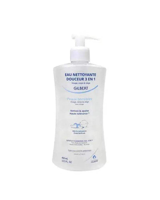 Gilbert Eau Nettoyante Douceur 3 en 1 400 ml - Nanou's House Maroc