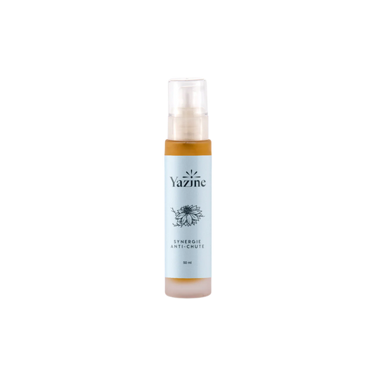 Huile anti-chute Yazine – Soin capillaire naturel fortifiant disponible chez Nanou’s House Maroc