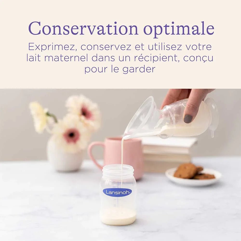 Lansinoh Bouteilles de Conservation (4x160 ml) - 4 pcs - Nanou's house - Lansinoh