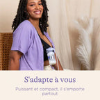 Tire-lait électrique compact Lansinoh avec technologie 2 phases | Nanou's House