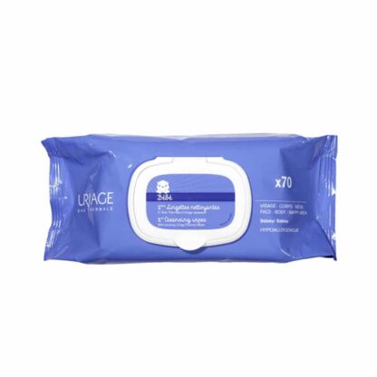 Uriage Bébé 1ères Lingettes nettoyantes x70 - Nanou's House Maroc