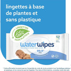 Lingettes Bébé WaterWipes Value Pack 4x60 - Nanou's house - WaterWipes