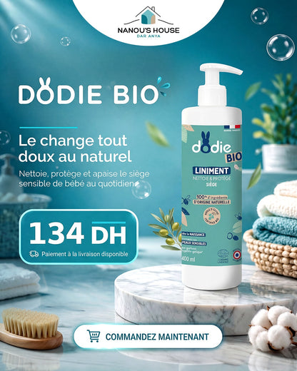 Liniment Oléo-Calcaire Bio Dodie (Nettoyant Change) - 400ml