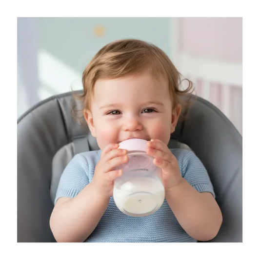 Mammia Biberon Natural Feeling Anti-Colique 240ml pour bébé dès 3 mois tétine silicone
